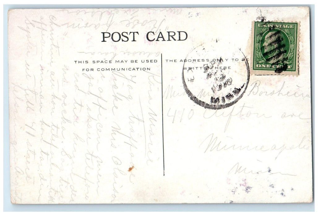 c1910 Scenic View Come Take A Ride Twin Cities Minnesota Posted Vintage Postcard