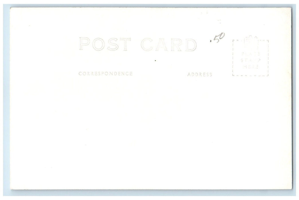 Denkmann Memorial Library Augustana College Rock Island IL RPPC Photo Postcard