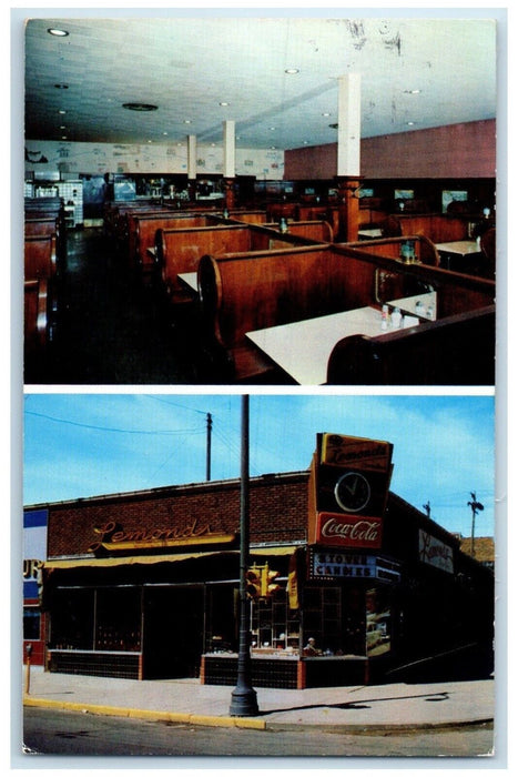 1959 Fine Food Multi-View Duncan Hines Sioux Falls South Dakota Vintage Postcard
