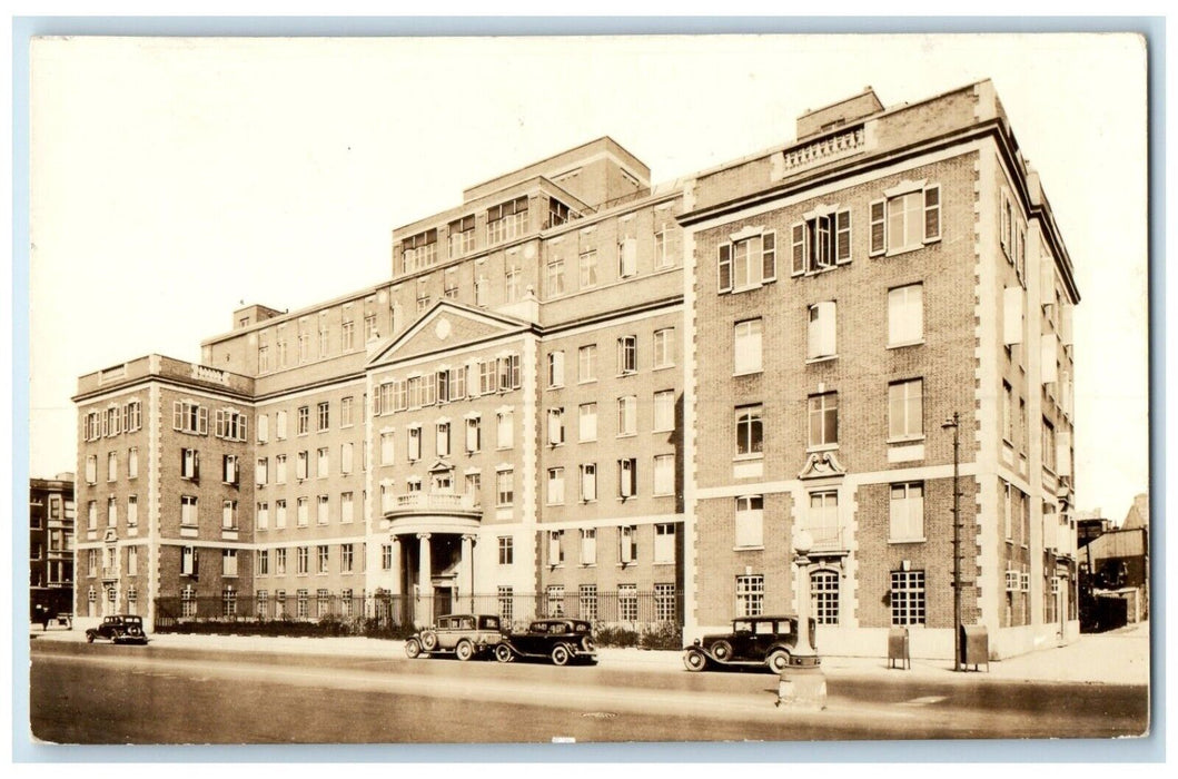 c1930's St. Vincent Hospital Orphanag Chicago Illinois IL RPPC Photo Postcard