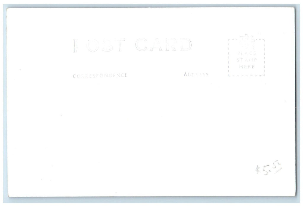 Federal Building Cars Pittsburg Paints Sterling Colorado CO RPPC Photo Postcard