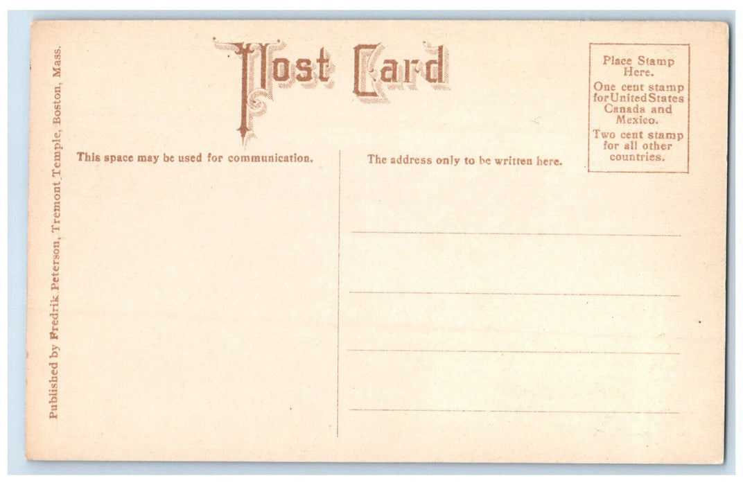 c1910 Tunnel Vosse Railroad at Bolstad Norway Antique Unposted Postcard