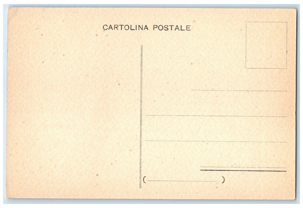 c1940's Hotel Bristol 35 Via XX Settembre Genoa Italy Unposted Postcard