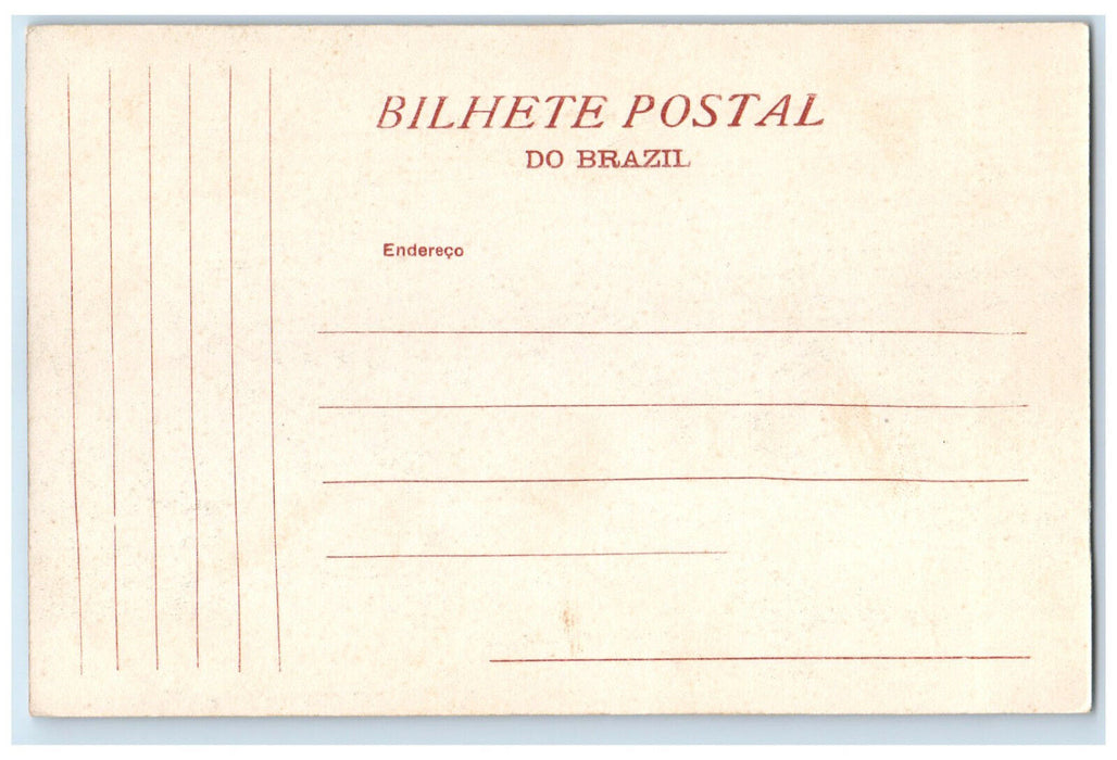 1909 O Novo Canal Dr. Saturnino De Brito Santos Sao Paulo Brazil Postcard