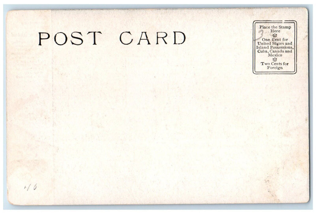 c1905 Independence Series Silver Inkstand Declaration Pennsylvania PA Postcard