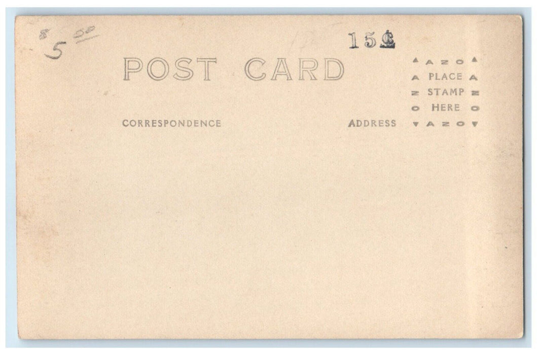 c1910's Post Office Building Cars Albany Oregon OR RPPC Photo Antique Postcard