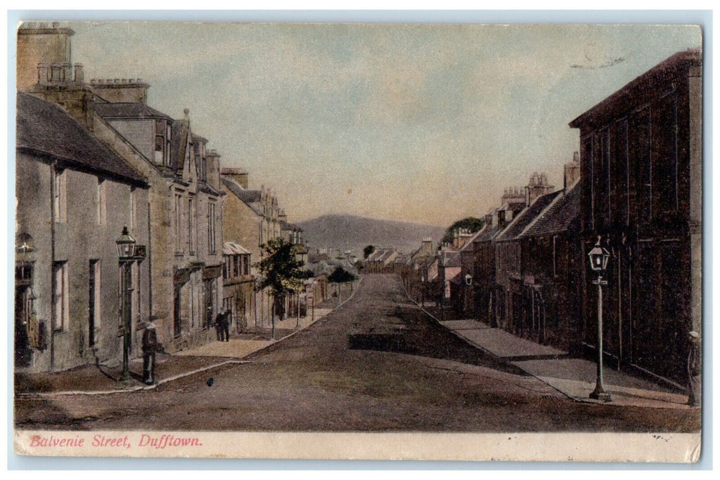 1904 Balvenie Street Dufftown Keith Moray Scotland Creighton NE Postcard