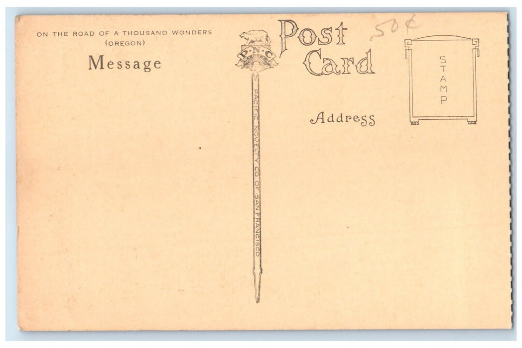 c1910's Pear And Apple Orchard Mountain View Medford Oregon OR Antique Postcard