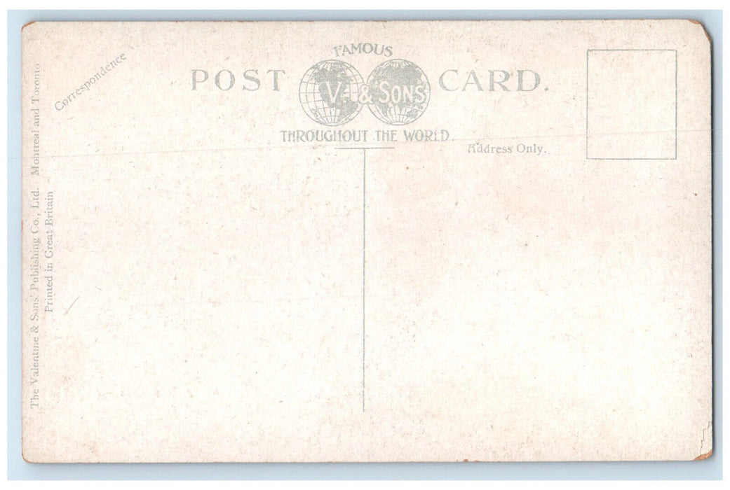c1910 Bank of Commerce St. James Street Montreal Quebec Canada Postcard