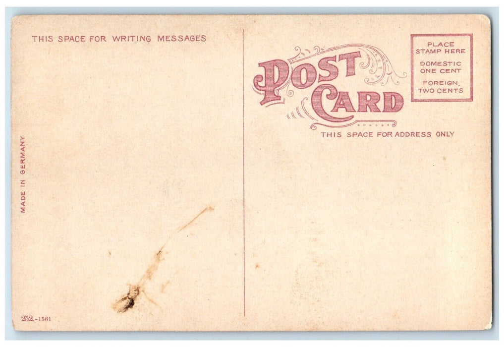 c1910's Union Depot Station Railroad Train Keokuk Iowa IA Antique Postcard