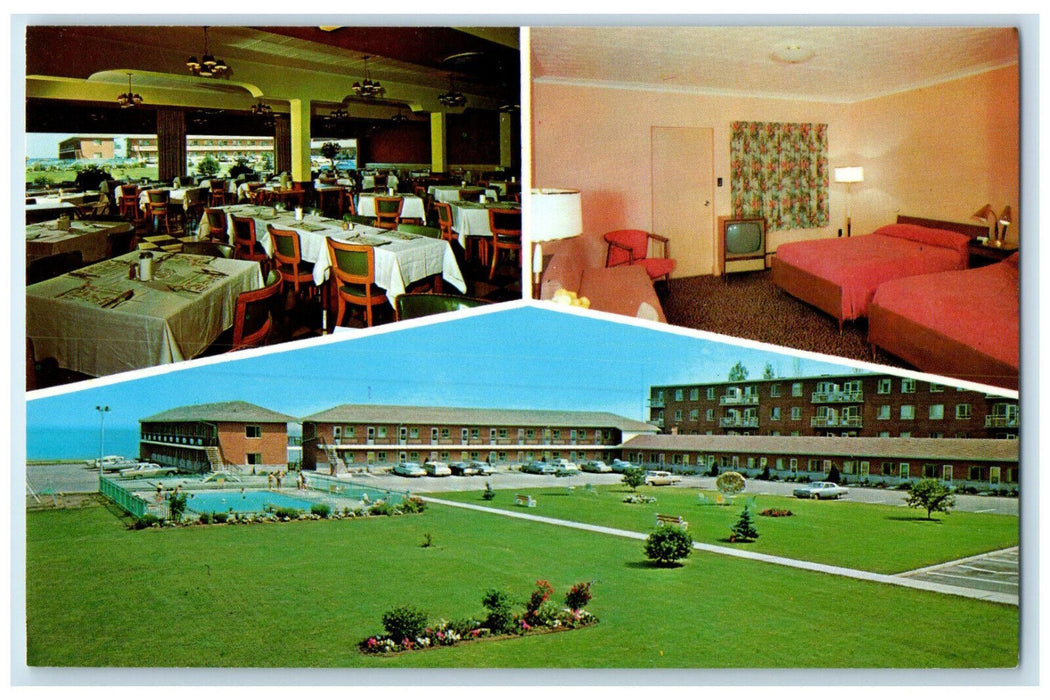 c1960's Westpoint Motor Hotel Multiview Toronto Ontario Canada Postcard