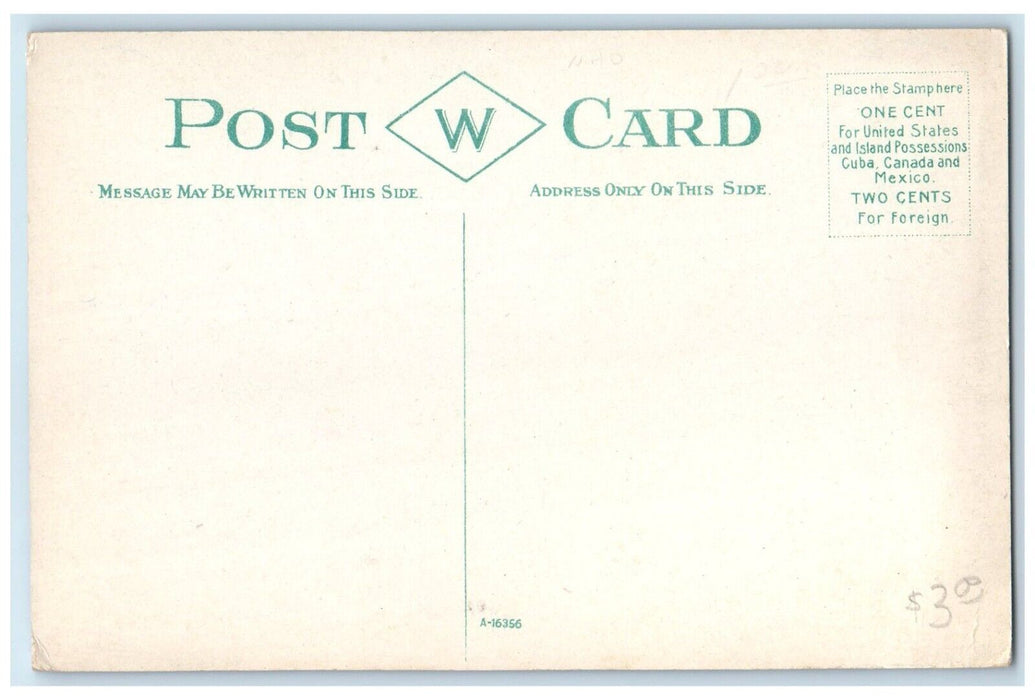 c1910's First Congregational Church Fargo North Dakota ND Antique Postcard