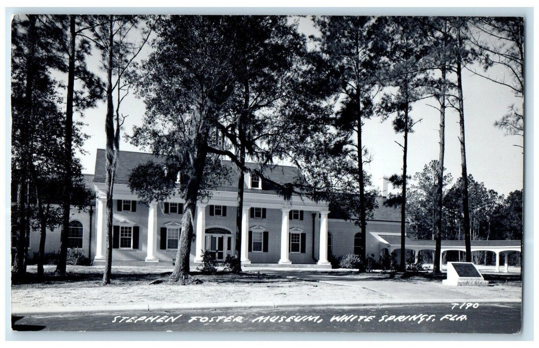 c1940's Stephen Foster Museum White Springs Florida FL RPPC Photo Postcard