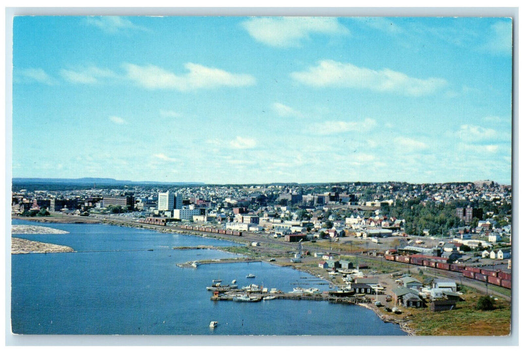 c1950's Shoreline Imperial Holiday Inn The Lakehead Ontario Canada Postcard