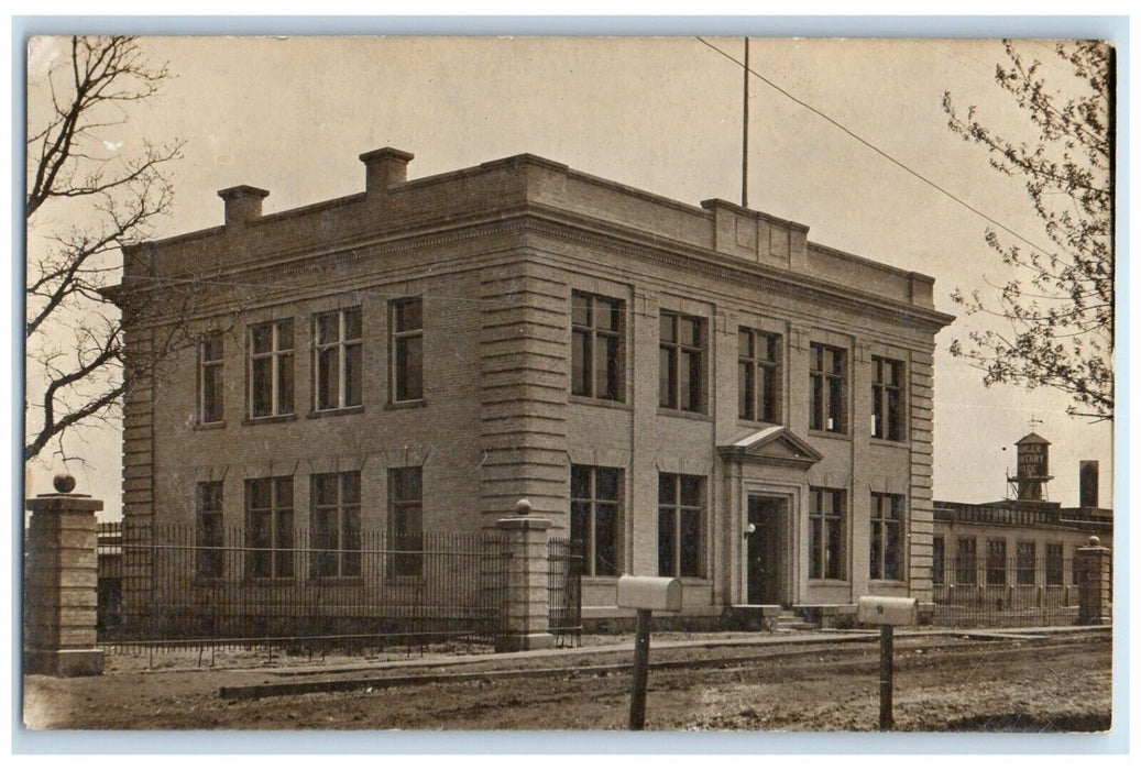 1908 Kohler Rotary Sons County Sheboygan Wisconsin WI RPPC Photo Posted Postcard