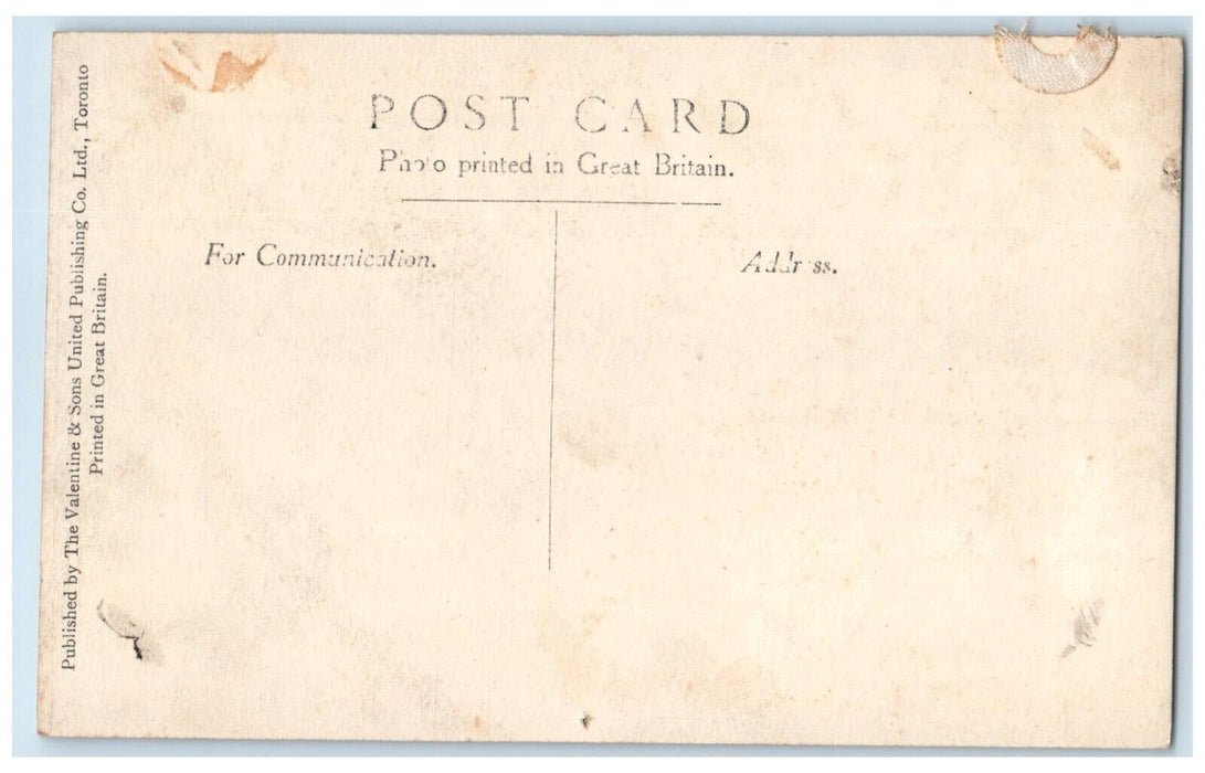 Middle Falls On Pigeon River Near Port Arthur Ontario Canada RPPC Photo Postcard