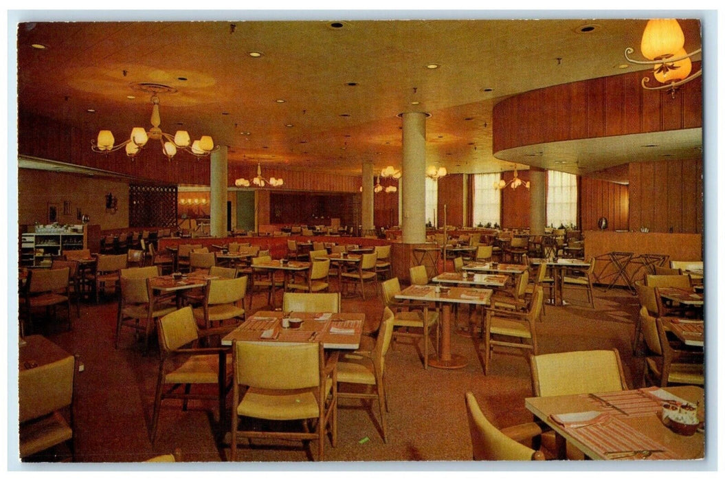 c1960 Linden Room Marshall Field Company Restaurant Wauwatosa Wisconsin Postcard