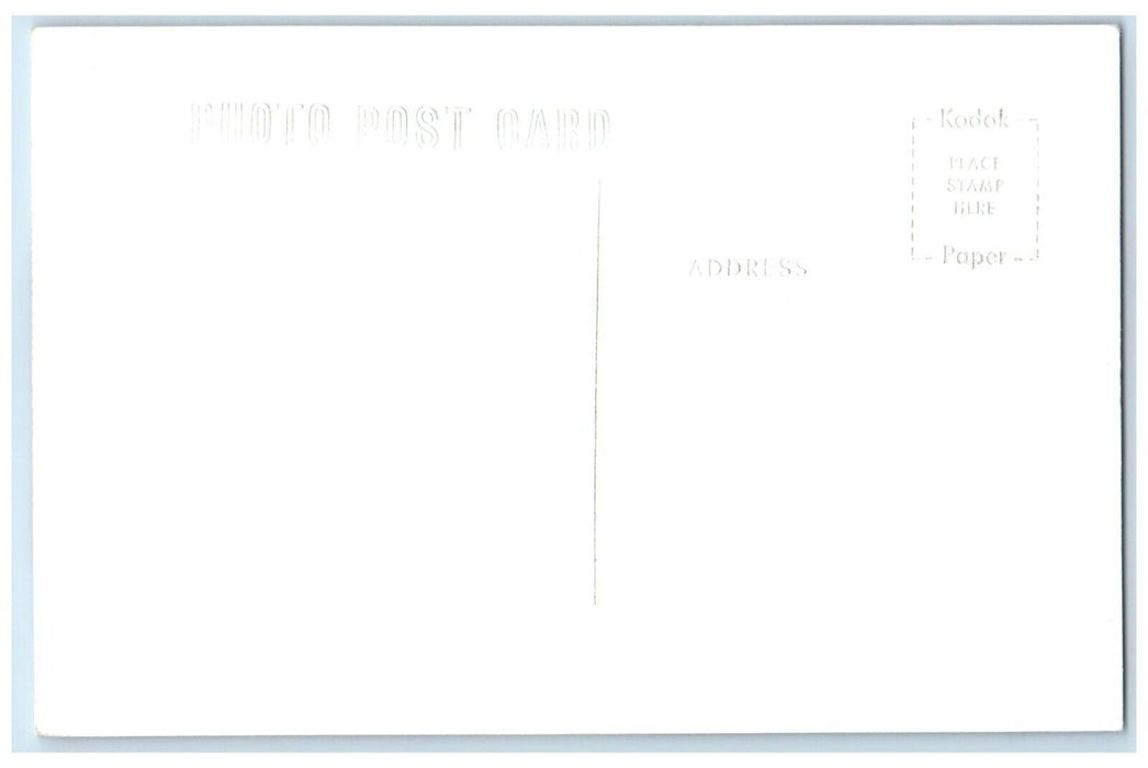 c950's First School House In Wyoming At Ft. Bridger Sanborn RPPC Photo Postcard