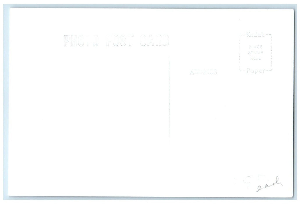 c1960 FtDDM&S Depot Huxley Iowa Railroad Train Depot Station RPPC Photo Postcard