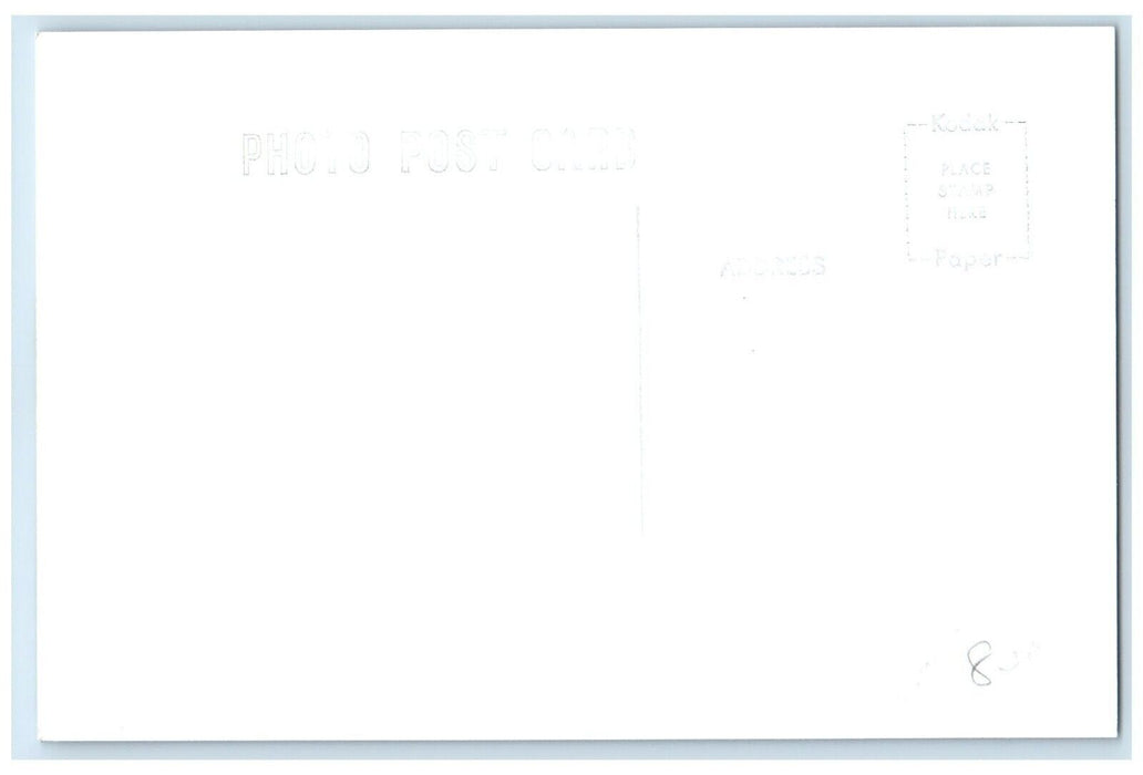 c1988 CC&P Depot Hinton Iowa IA Railroad Train Depot Station RPPC Photo Postcard