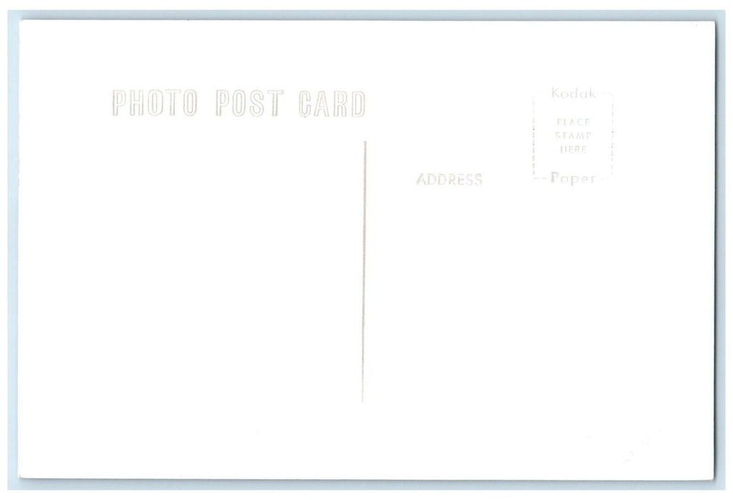 c1981 BN Depot Henderson Iowa Railroad Train Depot Station RPPC Photo Postcard
