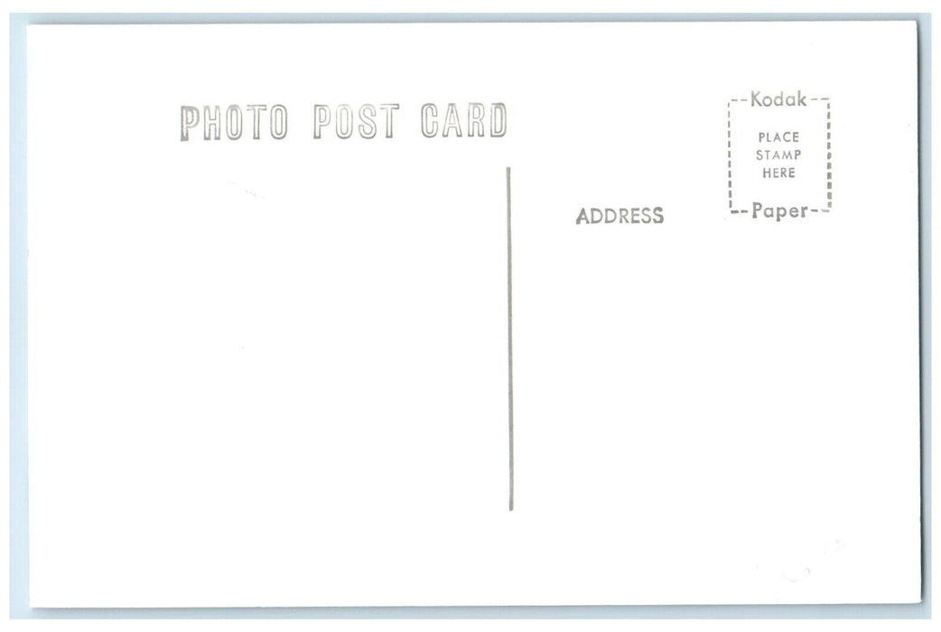c1958 C&NW Depot Gowrie Iowa IA Railroad Train Depot Station RPPC Photo Postcard