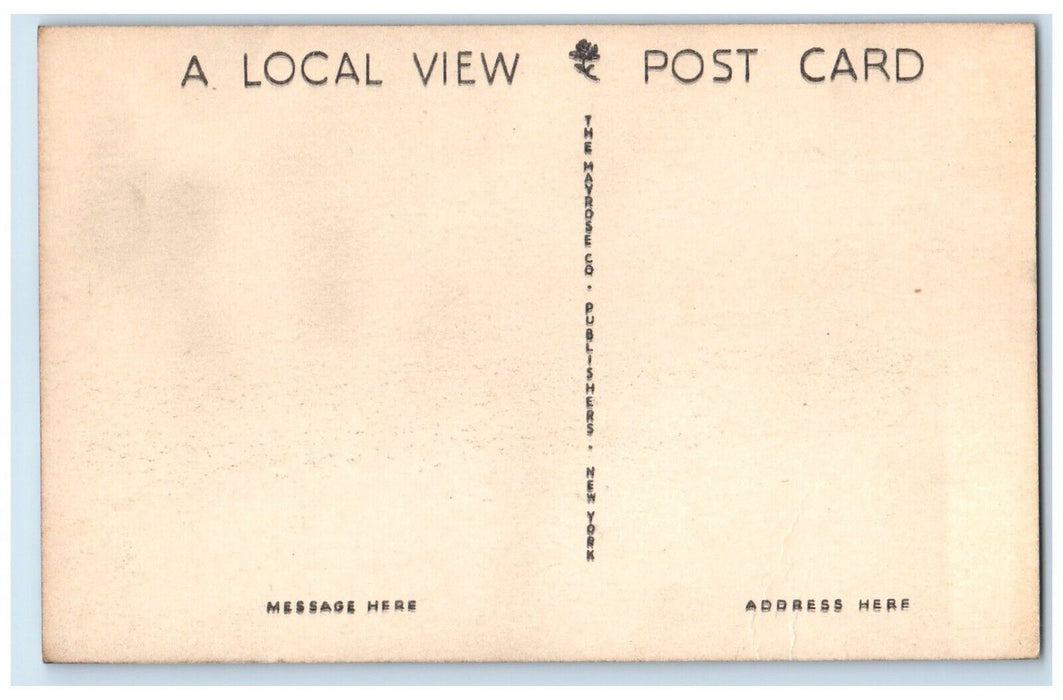 c1940 Dock Sail Boat Landing Pocomoke City Maryland Unposted Local View Postcard