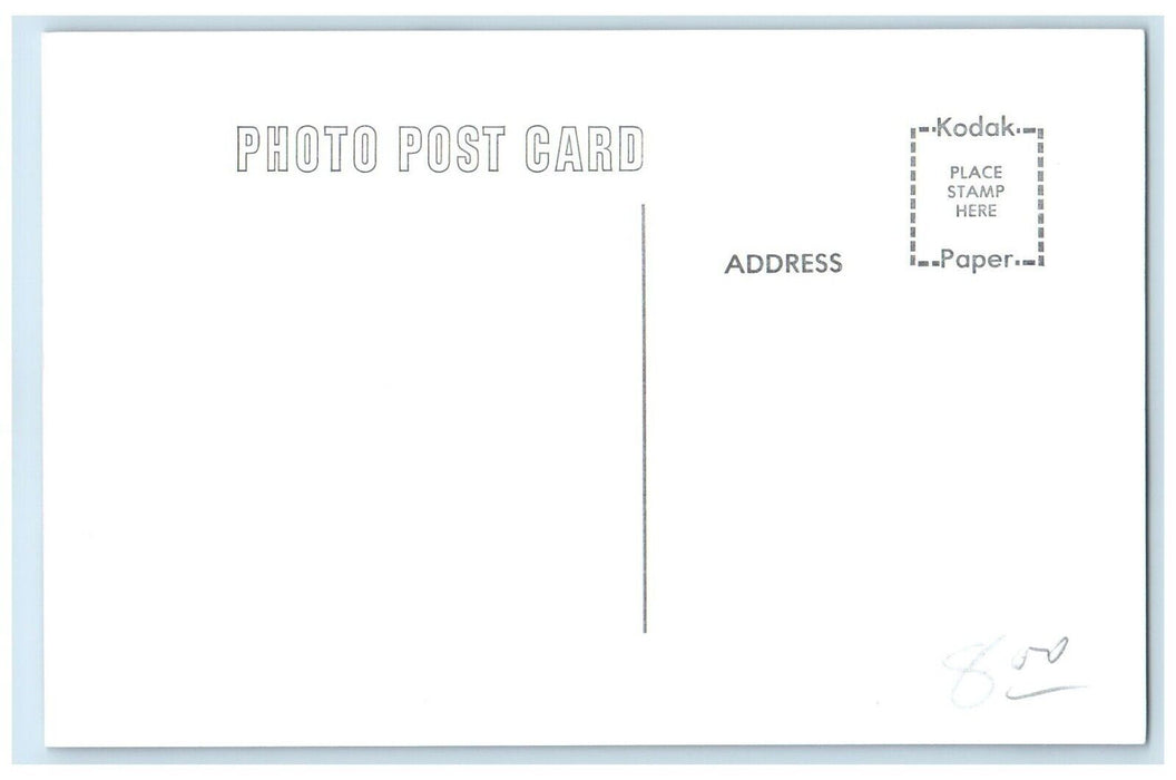 c1960 Crip Depot Dysart Iowa IA Railroad Train Depot Station RPPC Photo Postcard