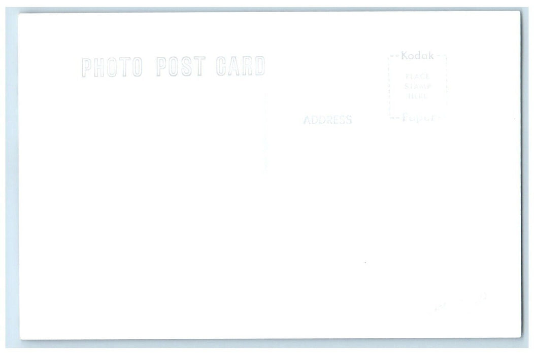 c1980 ICG Depot Denison Iowa IA Railroad Train Depot Station RPPC Photo Postcard
