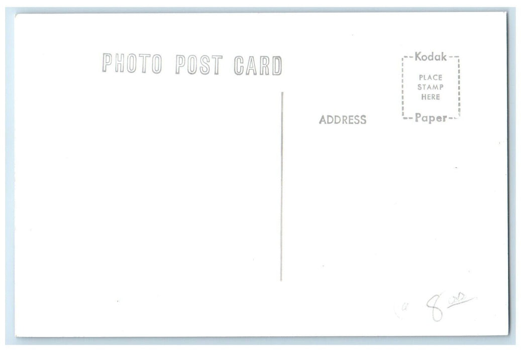 c1965 Milw Depot Clive Iowa IA Railroad Train Depot Station RPPC Photo Postcard