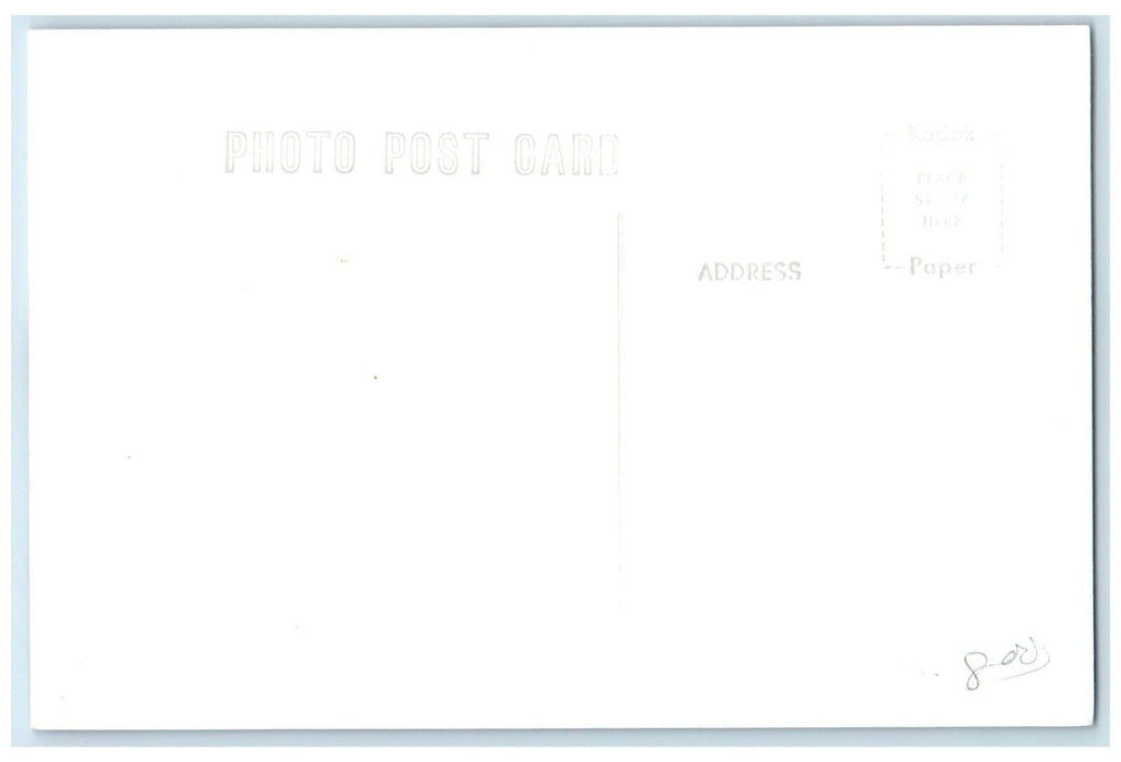 c1980 MILW Carpenter Grove Iowa Railroad Train Depot Station RPPC Photo Postcard