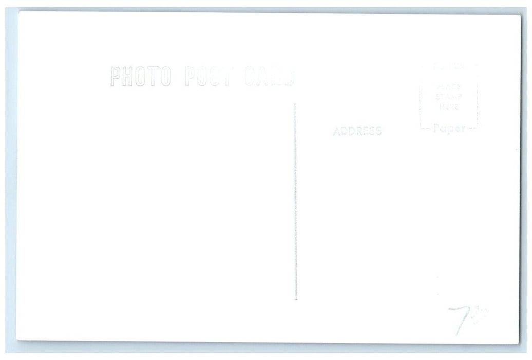 c1963 CB&P Depot Randolph Iowa Railroad Train Depot Station RPPC Photo Postcard