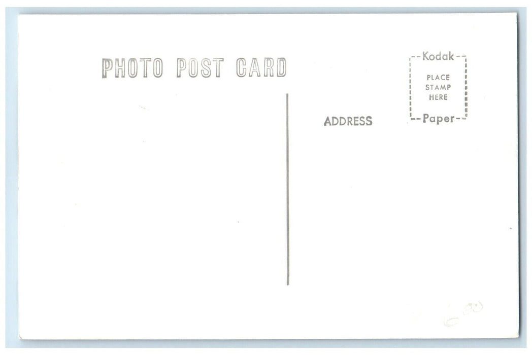 c1969 CB&P Depot Lamoni Iowa IA Railroad Train Depot Station RPPC Photo Postcard