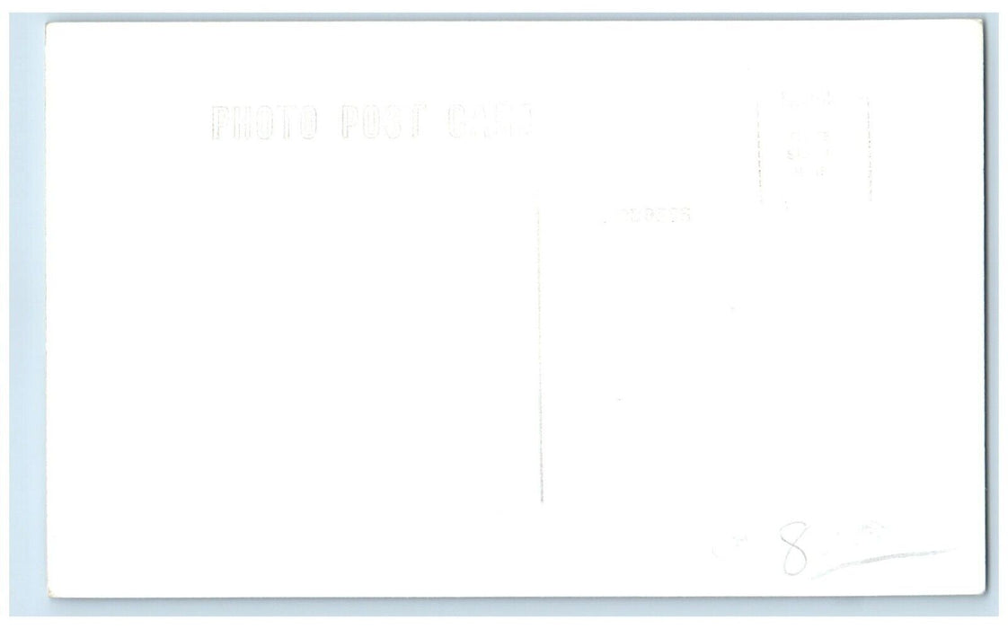 c1956 CB&P Depot Indianola Iowa Railroad Train Depot Station RPPC Photo Postcard