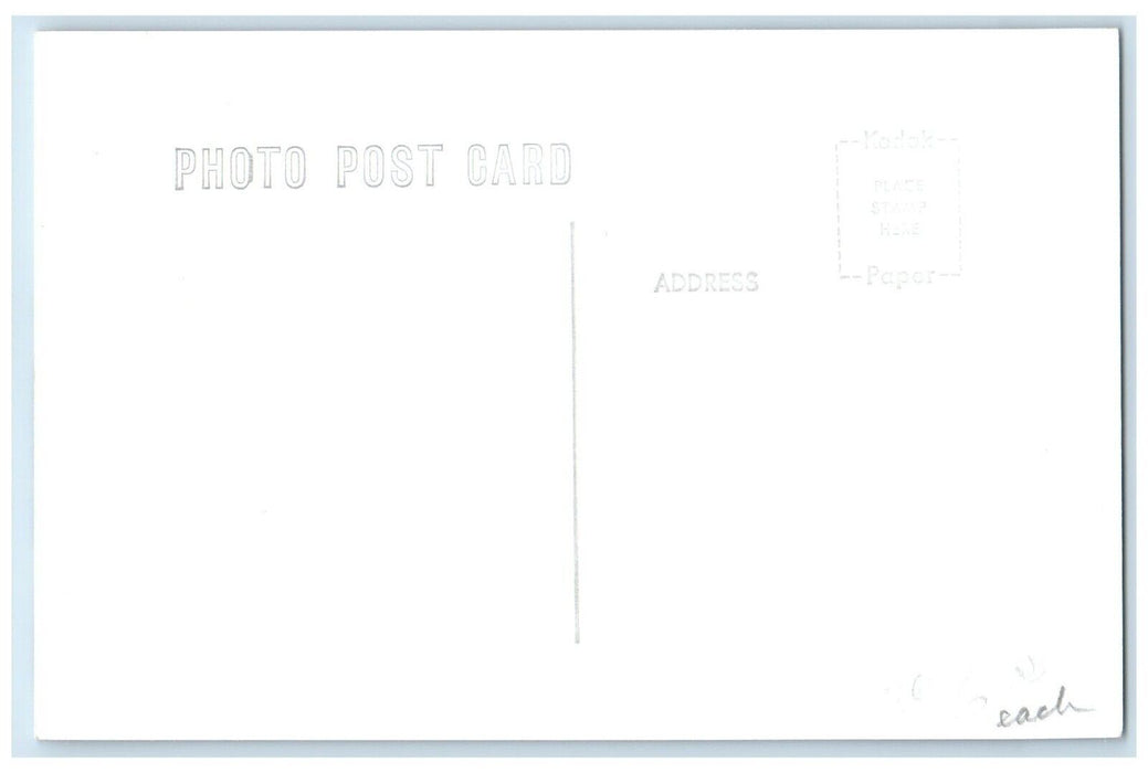 c1972 CRI&P Depot Hartley Iowa Railroad Train Depot Station RPPC Photo Postcard