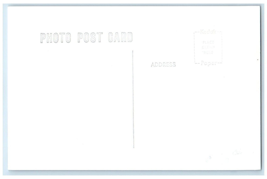 c1950  CRI&P Depot Dixon Iowa Railroad Train Depot Station RPPC Photo Postcard