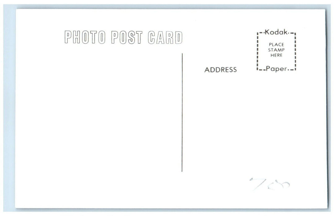 c1960 C&W Depot Mingo Iowa IA Railroad Train Depot Station RPPC Photo Postcard