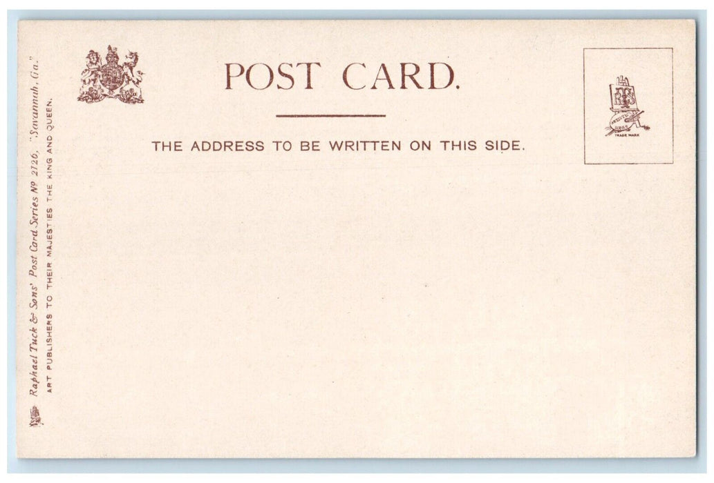 c1905 Casino At Thunderbolt Near Savannah Georgia GA Tuck's Antique Postcard