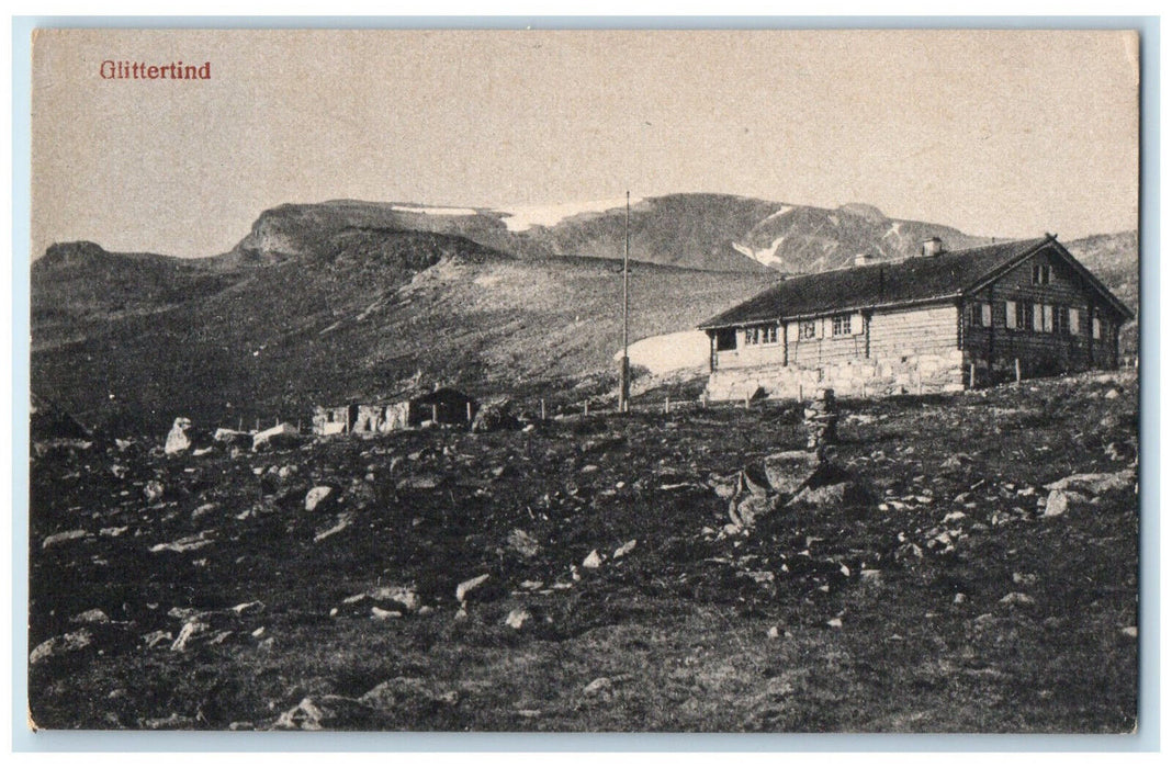 c1910 View of a House in Glittertind Innlandet County Norway Unposted Postcard