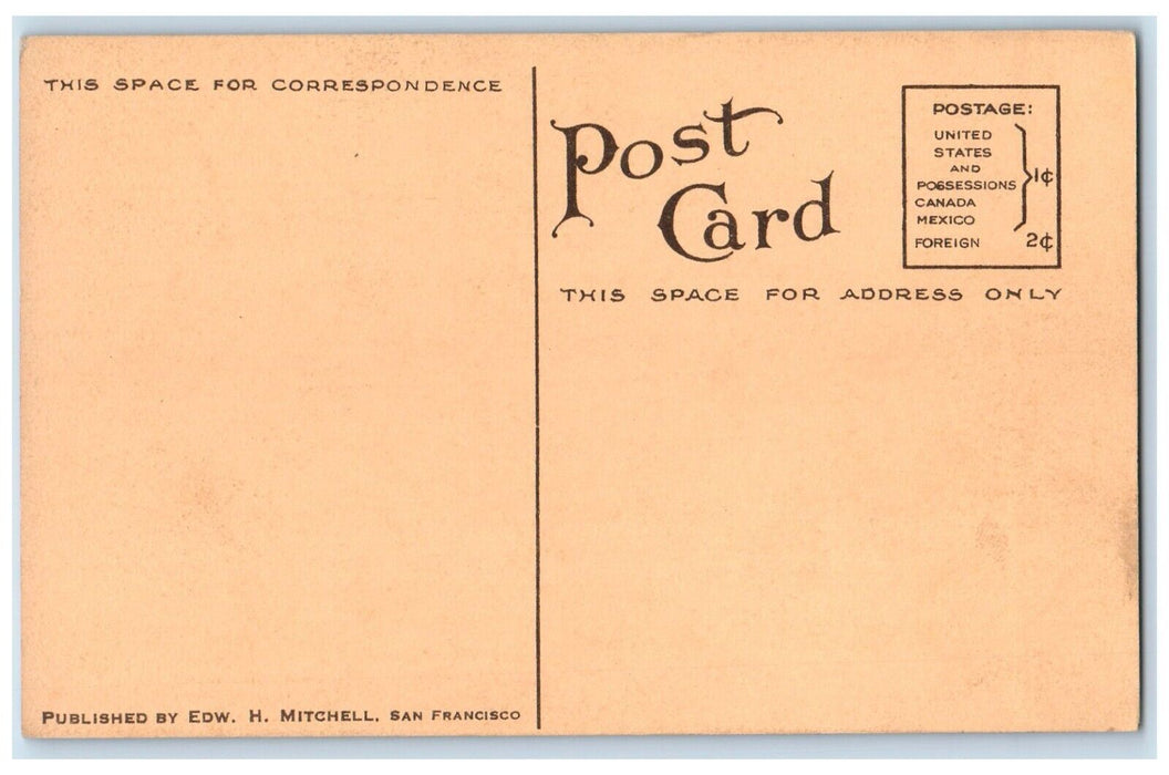 c1910 Horse Carriage Second Ave Golden Potlatch Seattle Washington WA Postcard