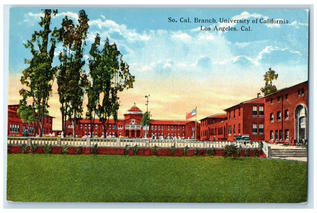 c1910 Exterior View Branch University California Los Angeles California Postcard