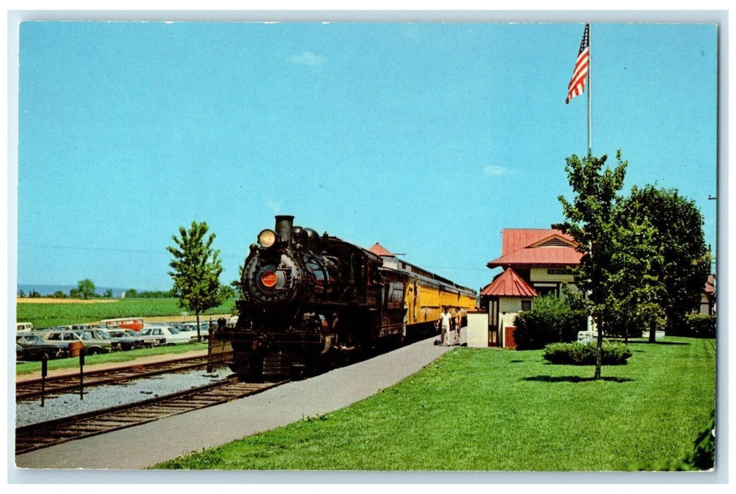 c1960 Strasburg Rail Road Locomotive Train Strasburg Pennsylvania PA Postcard