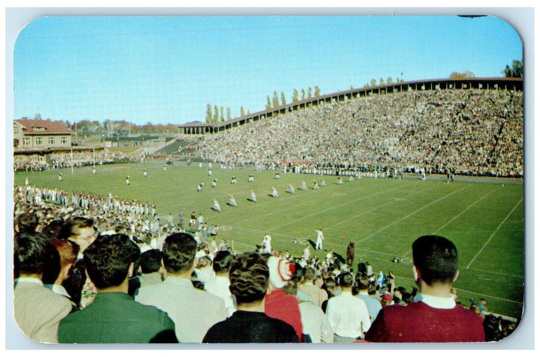 Football In The Cornell Crescent Cornell University Ithaca New York NY Postcard