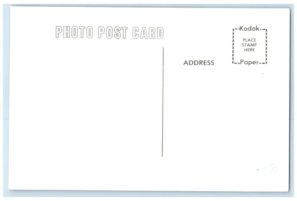 c1960 MILW Depot Basset Iowa IA Railroad Train Depot Station RPPC Photo Postcard