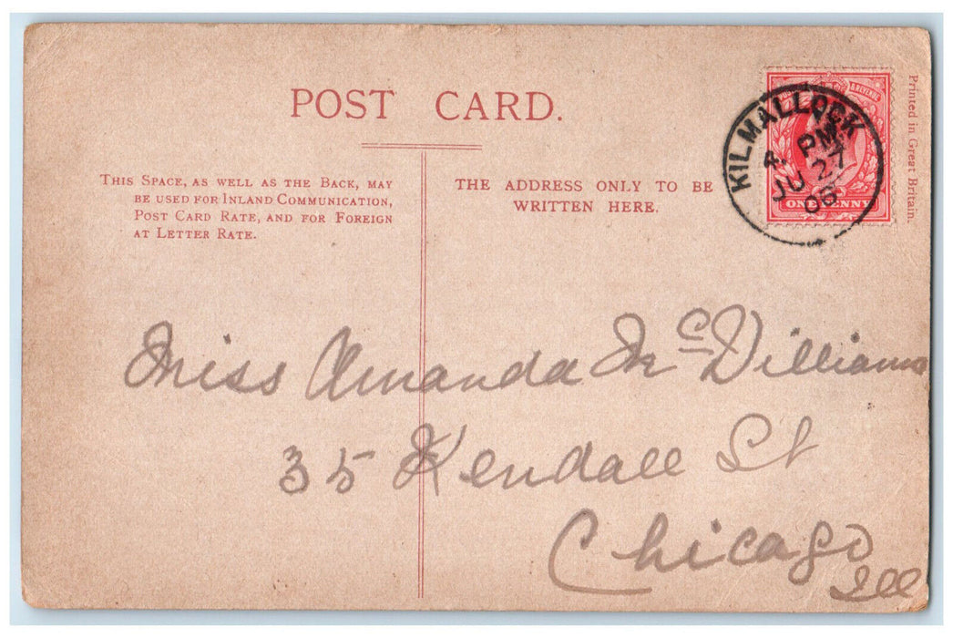 1906 The Abbey Kilmallock Republic of Ireland Posted Antique Postcard