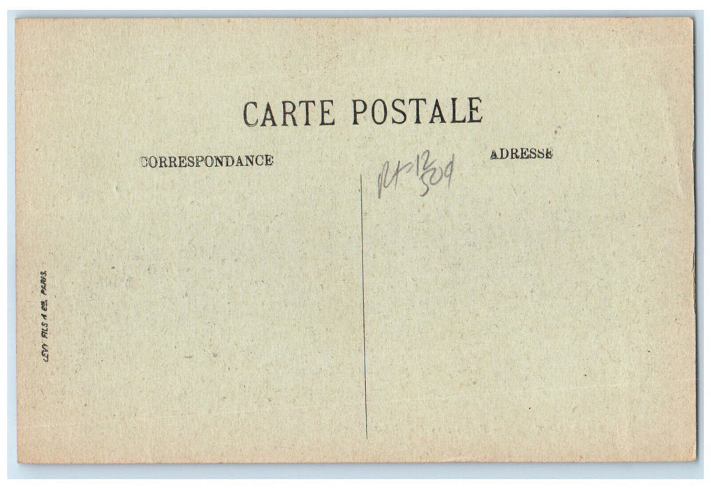 c1910 The Villas Towards Pornichet La Baule-Escoublac France Postcard