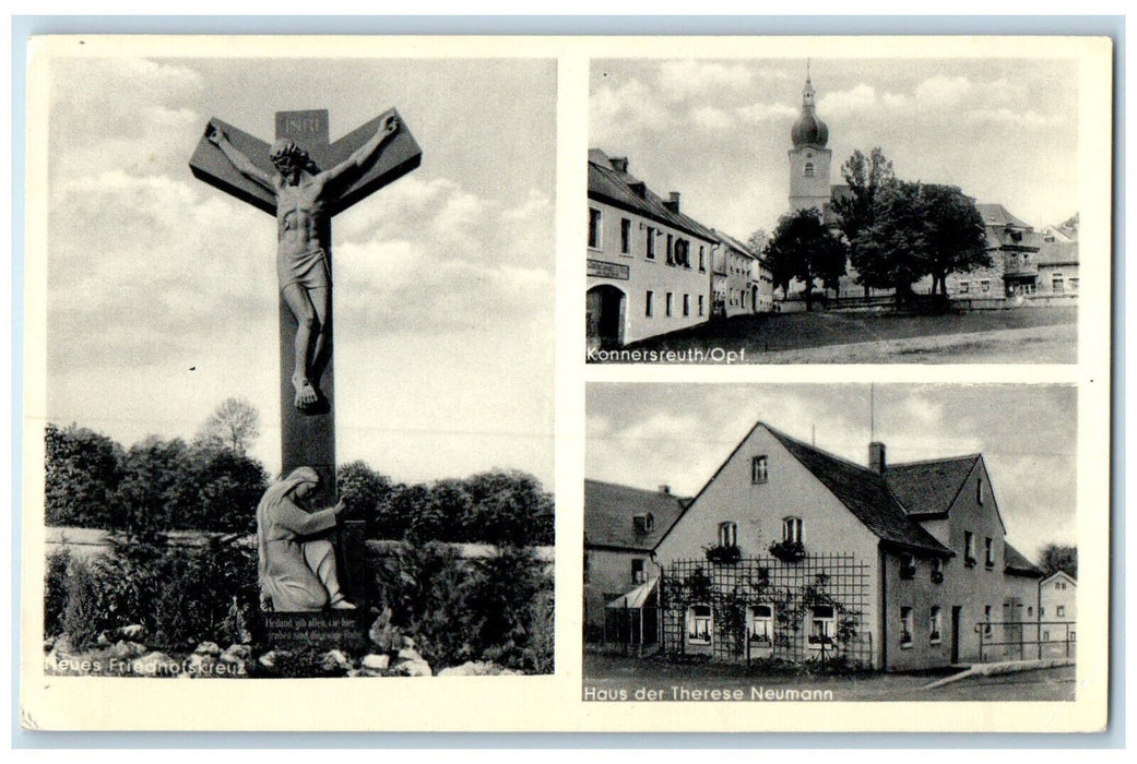 c1920's New Friednofskreu House Therese Neumann Konnersreuth Germany Postcard