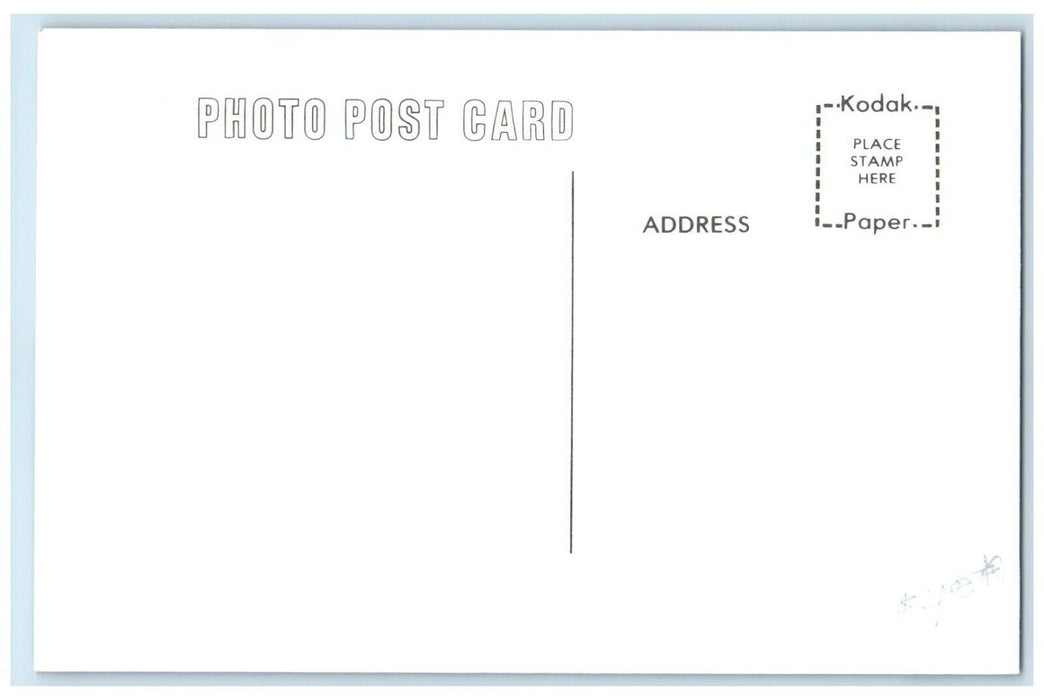 c1960's MILW Depot Farson Iowa Vintage Train Depot Station RPPC Photo Postcard