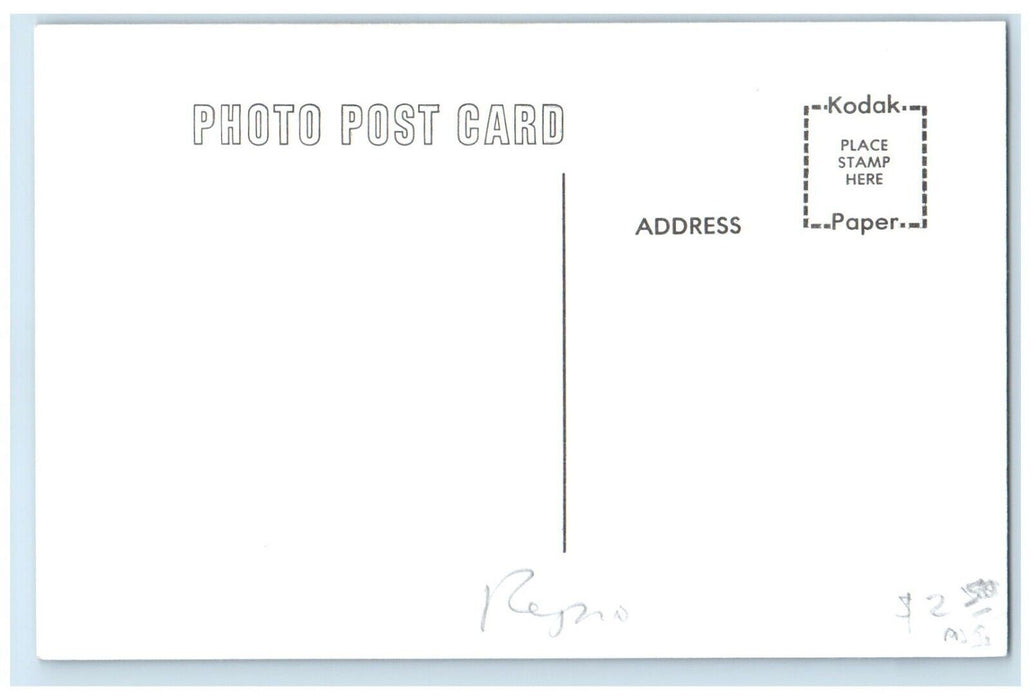 c1960 CBQ Depot Coburg Iowa IA Vintage Train Depot Station RPPC Photo Postcard