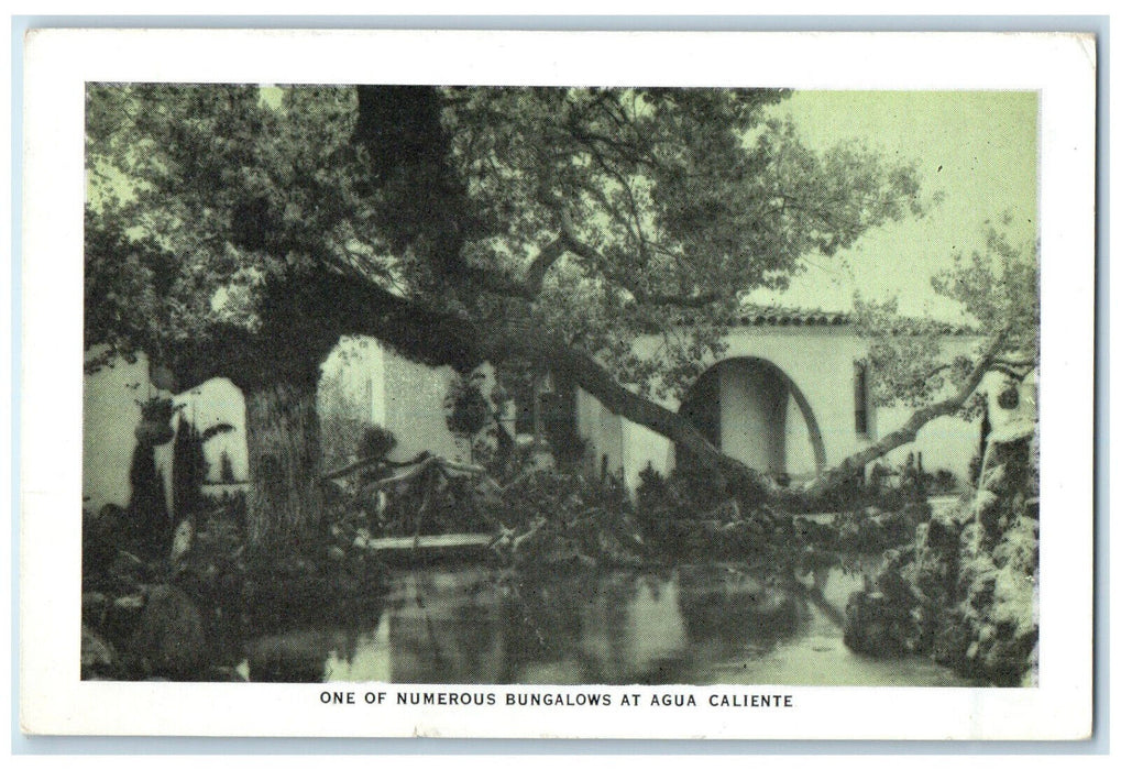 c1920's Numerous Bungalows at Agua Caliente Hotel Agua Caliente Mexico Postcard